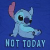 Disney Lilo & Stitch Women's Stitch Not Today Adult Short Sleeve T-Shirt - 2 of 3