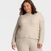 Women's Cashfeel Cable Knit Hooded Pullover Sweater - Auden™ - 3 of 3
