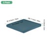 Unique Bargains Ceramic Durable Indoor Decorative Plant Saucer 2 Pcs - 2 of 4