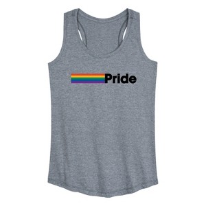Women's - Instant Message - Pride Graphic Racerback Tank - 1 of 4