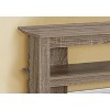 Monarch Specialties Tv Stand 42 Inch Console Media Entertainment Center Storage Shelves Living Room Bedroom Laminate Brown Contemporary Modern - 3 of 4