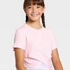 Girls' Ribbed T-Shirt - All In Motion™ - 3 of 3