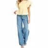 Women's Short Sleeve Kaftan Blouse - ELLISON - 2 of 4