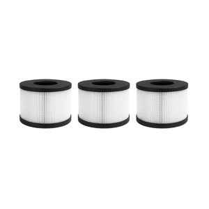 Nispira True HEPA Carbon Filter Replacement Compatible with Partu BS-03 HEPA Air Purifier, 3 Packs - 1 of 4