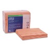 Tork Small Pack Foodservice Cloth, 1-Ply, 11.75 x 14.75, Unscented, Red/Red Stripe, 50/Poly Pack, 4 Packs/Carton - 2 of 2