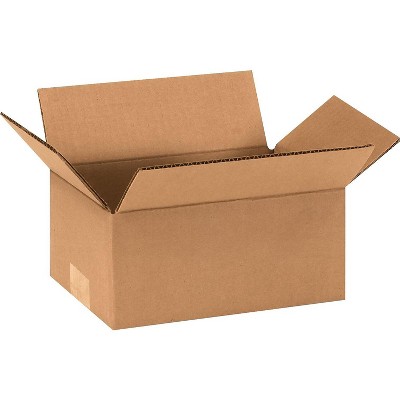 SI PRODUCTS 9 x 6 x 4 Shipping Boxes 32 ECT Brown 90604