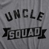 Mens Funny T Shirts Uncle Squad Family Graphic Tees For Men - Crazy Dog Men's T Shirt - 2 of 4