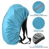 Unique Bargains Waterproof Backpack Rain Cover with Vertical Reflective Strap - 3 of 4