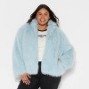 Women's Short Faux Fur Jacket - Wild Fable™ - 2 of 3