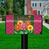 Welcome Daisies Spring Magnetic Mailbox Cover Floral Standard Briarwood Lane - 2 of 3