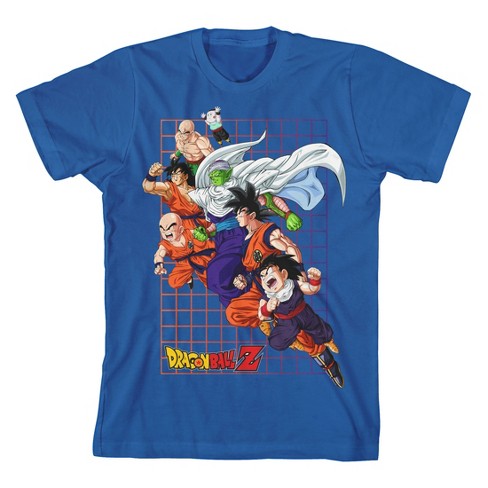  Dragon Ball Z Characters Crew Neck Short Sleeve 4pk Boy's  Tees-Small Multicolored: Clothing, Shoes & Jewelry