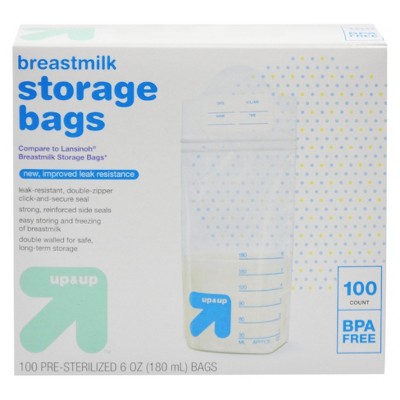 target milk storage bags