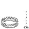 Steeltime Men's stainless steel cuban chain link band ring - 3 of 4