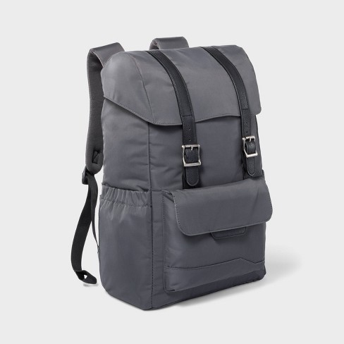 Fitted Flap Backpack Gray - Open Story™ : Target