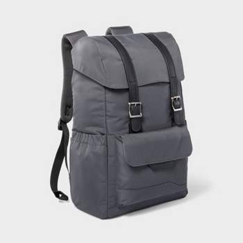Fitted Flap Backpack Gray - Open Story™