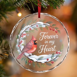 Christmas Ornament 2025 Remembrance Ornament for Loss of Loved One Forever in My Heart Bereavement Gift Sympathy Keepsake - 1 of 4