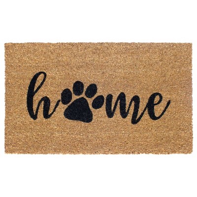 Tufted Home Paws Doormat Black - Raj