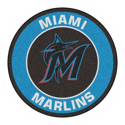 MLB Miami Marlins 27"x27" Roundel Rug