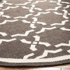 Dhurries DHU545 Hand Woven Flat Weave Indoor Rugs - Safavieh - 3 of 4