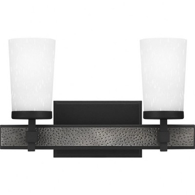 Quoizel Lighting Dalton 2 - Light Vanity in  Earth Black