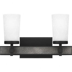 Quoizel Lighting Dalton 2 - Light Vanity in  Earth Black - 1 of 4