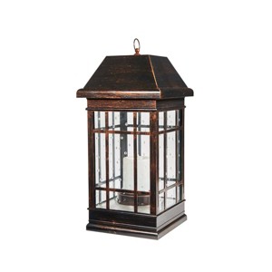 Smart Solar San Rafael Estate 22" Solar Lantern Bronze - 1 of 4