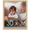 PosterPalooza | Classic Modern Yellow Picture Frame - UV Acrylic, Foam Board Backing, Hanging Hardware - 2 of 4