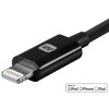 Monoprice Apple MFi Certified Lightning to USB Charge & Sync Cable - 6 Feet - Black | iPhone X, 8, 8 Plus, 7, 7 Plus, 6, 6 Plus, 5S - Select Series - 3 of 4