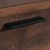 Briarbrook Office Credenza Barrel Oak - Sauder: Industrial Style, Laminated Surface, Metal Frame, 2-Drawer Storage - 4 of 4