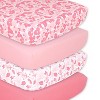 The Peanutshell Aflutter Crib Bedding Set, 4pc to 12 Pc, For Girls - 4 of 4