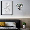 Fine Art Lighting Tiffany Style 14"W Peacock Wall Sconce, Bronze - 3 of 4