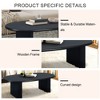 51'' Tapered Tabletop Coffee Table - 3 of 4