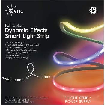 Ge Cync Smart Color Changing Light Strip + Power Supply : Target