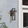 Black Outdoor Wall Lights Modern Exterior Lighting Fixtures, 3000K Integrated LED Outdoor Wall Sconce Lighting - 4 of 4