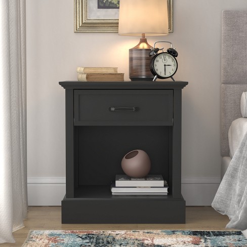 2-Drawer White Nightstands Side Table Bedside Table 18.9 in. H x 15.7