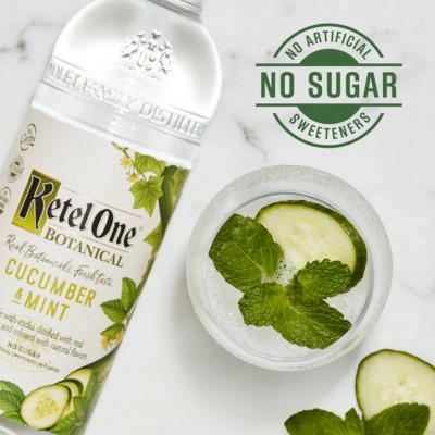 Ketel One Cucumber Lime Vodka - 50ml Bottle