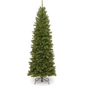 6' Unlit Pencil Slim North Valley Spruce Artificial Christmas Tree - National Tree Company - 1 of 4