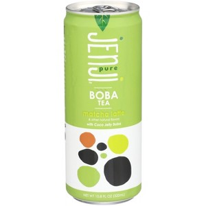 Jenji - Boba Tea Matcha Latte - Case of 12 - 10.8 fl oz - 1 of 1
