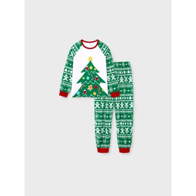 PATPAT Family Christmas Pjs Matching Sets Holiday Jammies Sleepwear Christmas Pajamas for Family Xmas Outfits with Socks