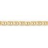 Black Bow Jewelry 6.25mm 14k Yellow Gold Concave Anchor Chain Bracelet - 2 of 4