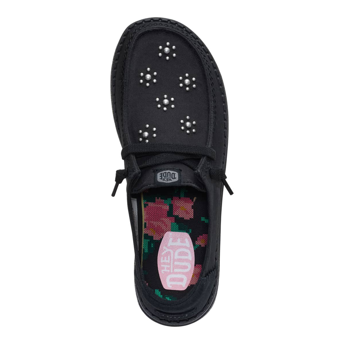 Обувь HEYDUDE Women Wendy Star Stud , Black/Black, 7 — фото 3