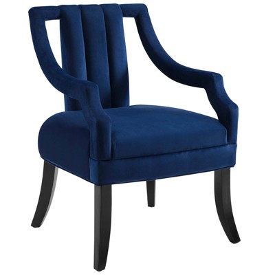 blue velvet accent chair target