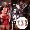 Unique Bargains Women's Halloween Print Duckbill Clip 3 Pcs - 3 of 4