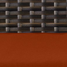 brown/dark rust