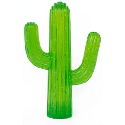 ZippyPaws ZippyTuff Dog Chew Toy - Durable Rubber Chew Toy, Puppy Teething Toys, Flexible TPR Material - Cactus