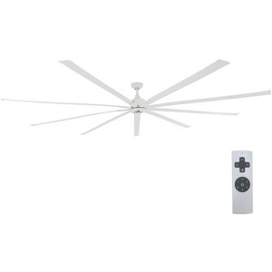 iLIVING 108-Inch High Volume Low Speed HVLS 9 Blades BLDC Big Ceiling Fan, Reversible Industrial Commercial and Residential with IR Remote - 1 of 4