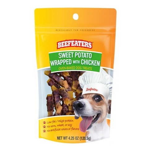 Sweet potato wrapped with chicken best sale dog treats