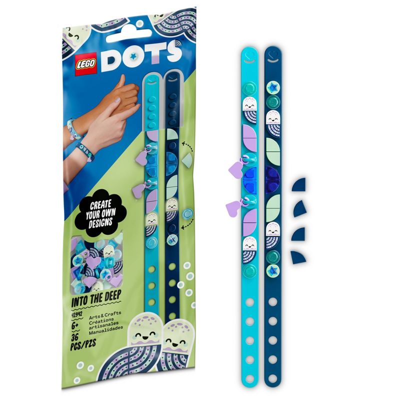 LEGO DOTS Into the Deep Bracelets with Charms 41942 Building Set, 1 of 8
