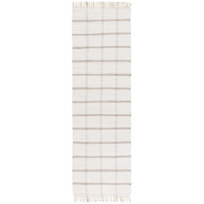 Montauk MTK322 Hand Woven Indoor Runner Rug - Ivory/Beige - 2'3"x8'- Safavieh