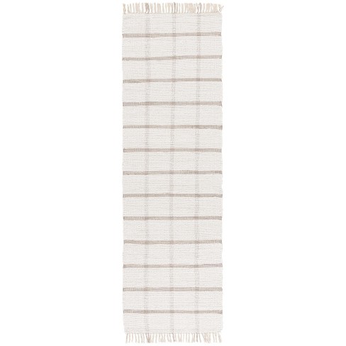 Montauk MTK322 Hand Woven Indoor Runner Rug - Ivory/Beige - 2'3"x8'- Safavieh - image 1 of 4